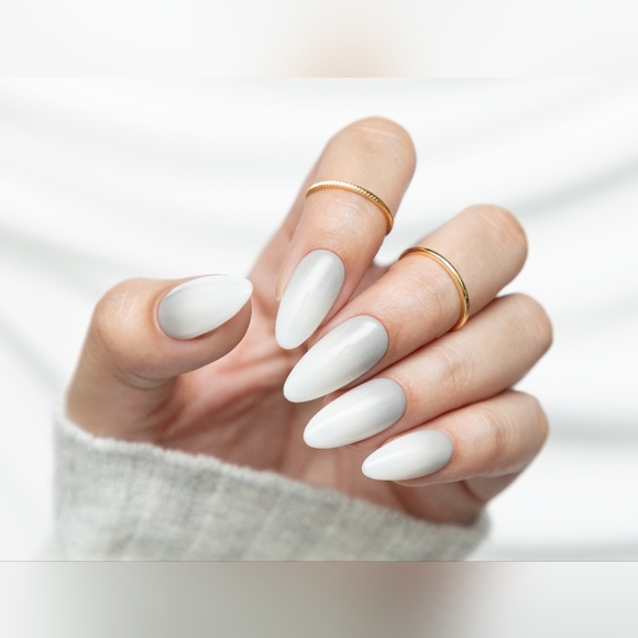 🔥 Smoke, Handmade Nail Set - Picture 3 of 16